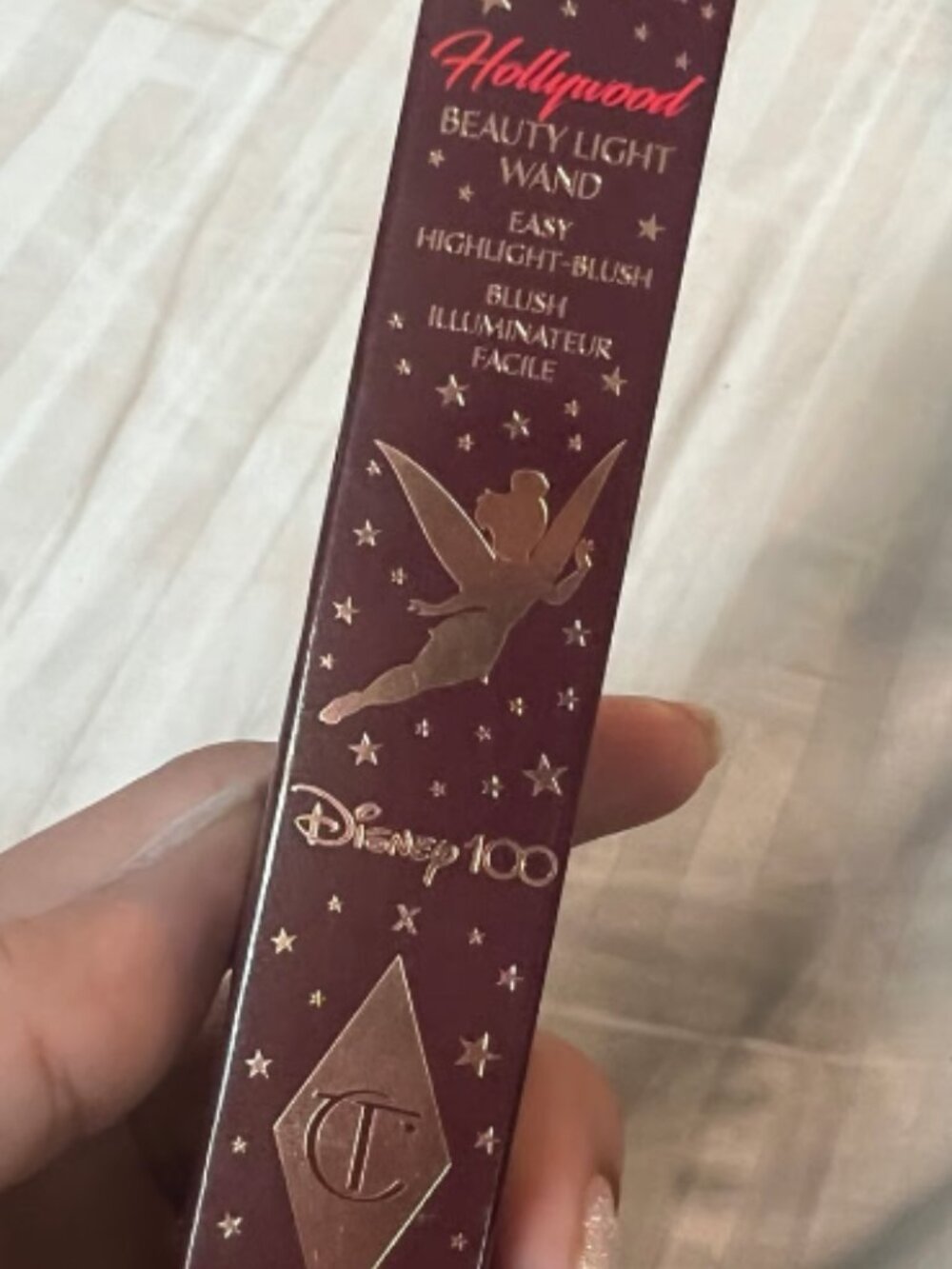 Charlotte Tilbury Disney beauty light wand highlighter